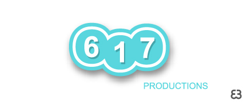 617 Productions Logo Freelance Designer Logo