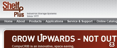 ShelfPlus Website Boston Web Designer